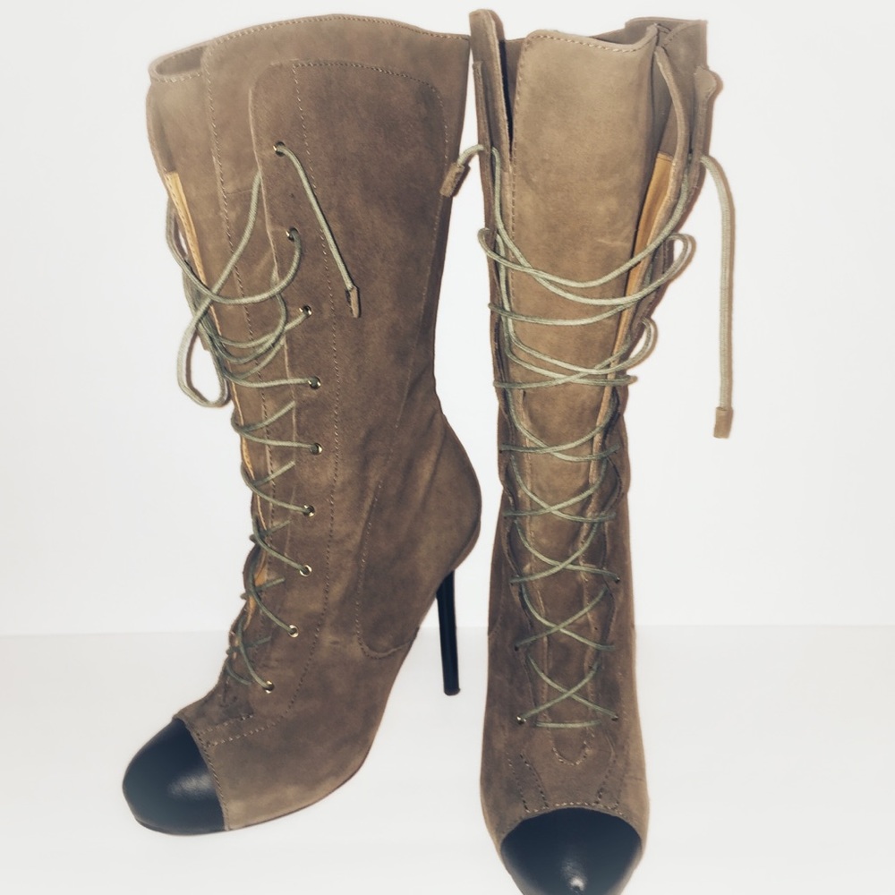 L.A.M.B. STILETTO COMBAT BOOTS